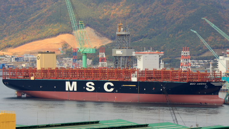 Last of MSC Megamax-24 series takes up commercial role Last of MSC Megamax-24 series takes up commercial role