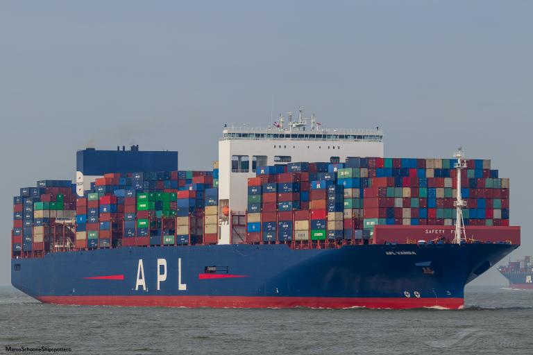 CMA CGM admits to a stack collapse on APL Vanda